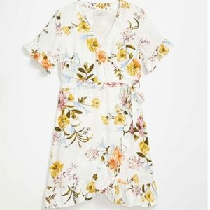 Floral Wrap Dress